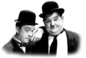 Stan Laurel en Oliver Hardy